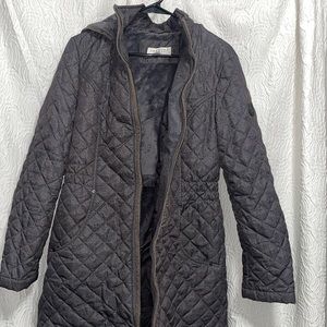 Mid length gray coat